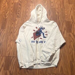 Indianapolis Colts Gildan Run the Damn Ball White Graphic Hoodie